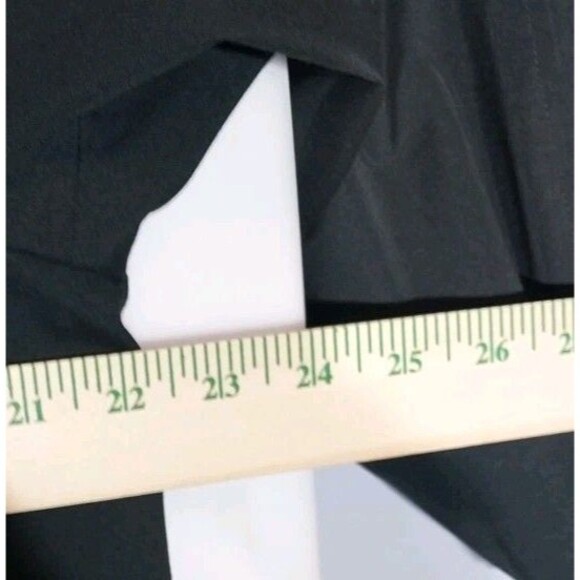 Vtg 70's Plymouth Of Boston Trench Coat Sz 38 (M) Black Zip Out Fleece Liner - Picture 2 of 9